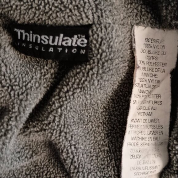 L.L. Bean Men’s WarmUp BomberJacket Fleece Lined Item 205107 Thinsulate Size XL - Picture 10 of 16